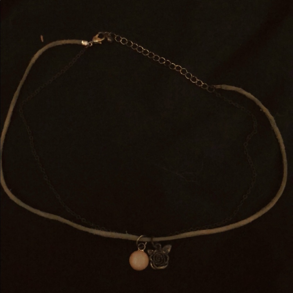 choker necklace w/ charms!